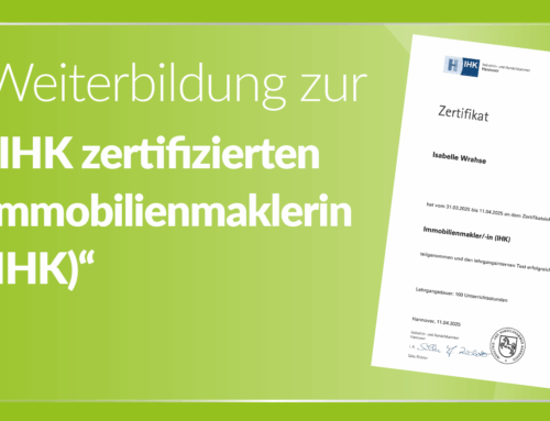 Zertifikat Immobilienmaklerin (IHK)